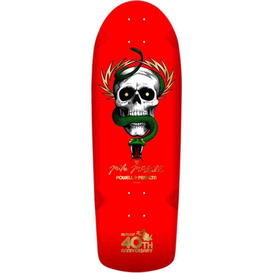 POWELL PERALTA McGILL SKULLL&SNAKE 10.0 MCTWIST RD/GLD
