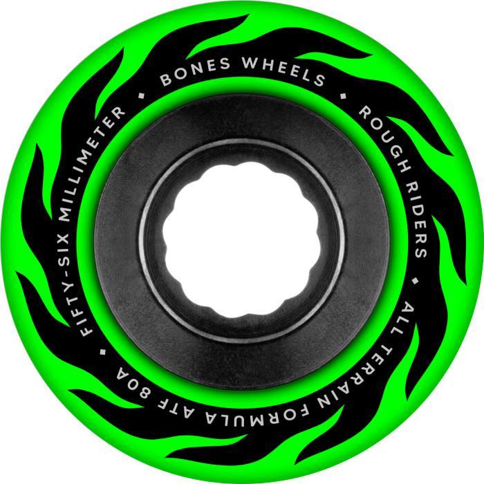BONES ATF ROUGH RIDERS ETERNAL FLAME 56MM80A GRN 