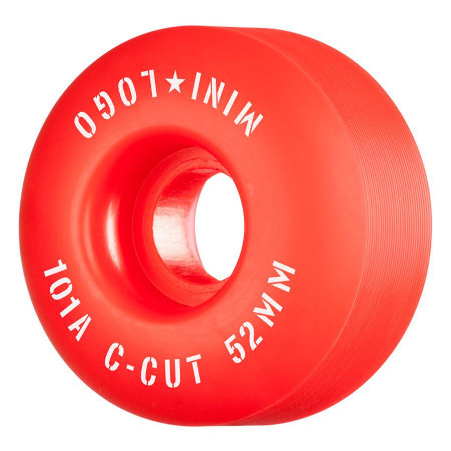 MINI LOGO C-CUT 52mm101a RED