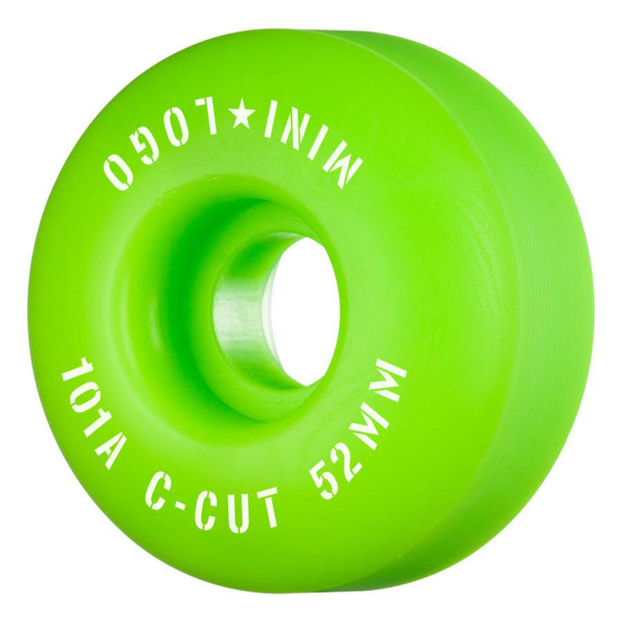 MINI LOGO C-CUT 52mm101a GREEN