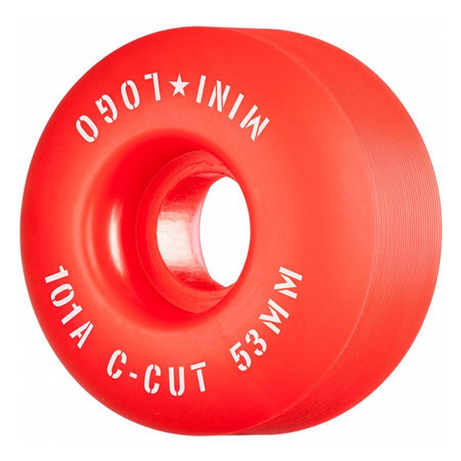 MINI LOGO C-CUT 53mm101a RED