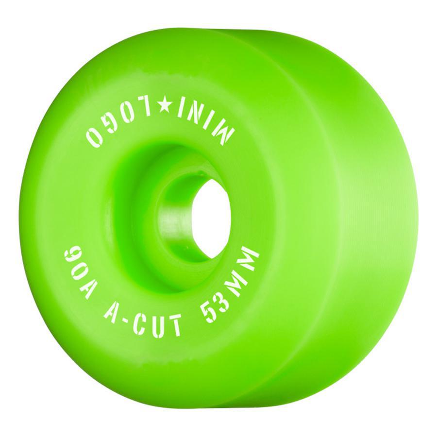 MINI LOGO A-CUT 53mm90a GREEN